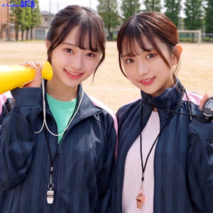 かりんちゃん&かほちゃん【素人ムクムク-部活-】 北岡果林 花守夏歩